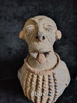 Beautiful African Pottery/ Anthropomorphic/ Terracotta/ Tribal Art