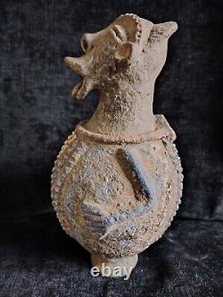 Beautiful African Pottery/ Anthropomorphic/ Terracotta/ Tribal Art