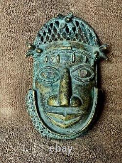 Belt Mask from Benin (Nigeria). Brass