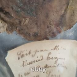 Bottle Ship Dated 1912 Made in Paris Milk Bottle Fine 19th Century