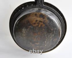 Brass and Wrought Iron Chamber Pot Circa 1700