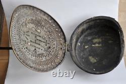 Brass and Wrought Iron Chamber Pot Circa 1700