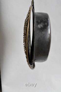 Brass and Wrought Iron Chamber Pot Circa 1700