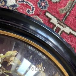 Bride’s Crown, orange blossoms, Napoleon III, frame 51.5 x 43.5, good condition, rare