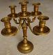 Bronze Candlestick With 5 Rock-style Candlesticks