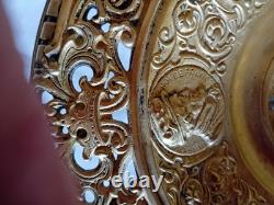 Bronze Cup 19th Century 4 Kings of France and Chimeras