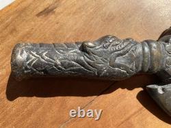 Bronze Ritual Axe, Qing Dynasty, Qianlong Emperor, 18th Century