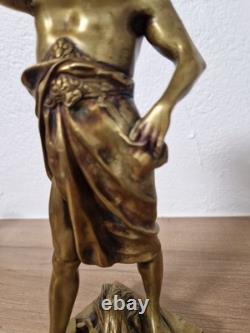 Bronze Statue by Louis Picault