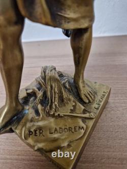Bronze Statue by Louis Picault