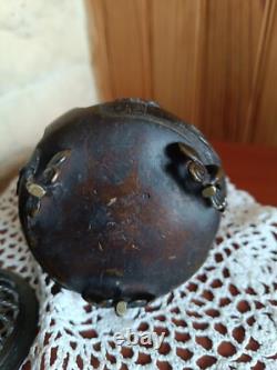 Bronze incense burner decorative Asian art object Dragon