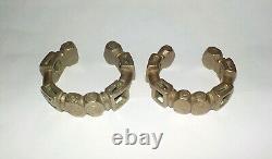 Bronze / silver bracelet from Niger 171 & 200 grams