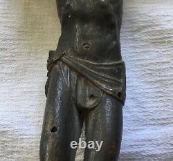 CHRIST in WOOD 16th 18 cm