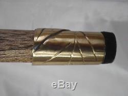 Cane Walking Stick Carved Rosewood Made In France Stork / Walking Cane