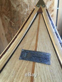 Canoeing Wood Chauvière 30s Fully Restored In The Rules Of Art