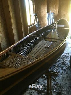 Canoeing Wood Chauvière 30s Fully Restored In The Rules Of Art