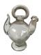 C&agrave;ntir Blown-glass Water Jug (botijo), Spain, Catalan Work, 18th Century