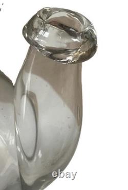 Càntir Blown-Glass Water Jug (Botijo), Spain, Catalan Work, 18th Century