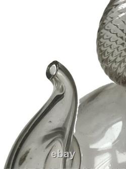 Càntir Blown-Glass Water Jug (Botijo), Spain, Catalan Work, 18th Century