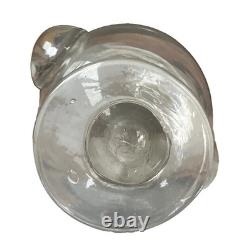 Càntir Blown-Glass Water Jug (Botijo), Spain, Catalan Work, 18th Century