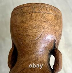 Carved Wooden Mountain Chalice