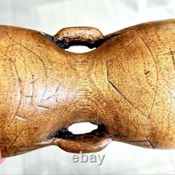 Carved Wooden Mountain Chalice