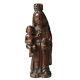 Carved Wooden Sculpture Of The Virgin And Child, High Period 17th Century Popular Art