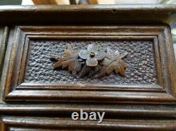 Carved wooden jewelry box Black Forest