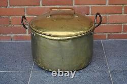 Cauldron brass pot 18th century