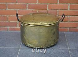 Cauldron brass pot 18th century