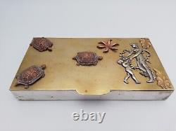 Charming And Curious Neo-classical Metal Box