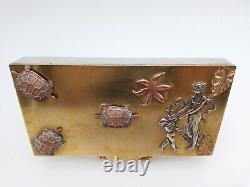 Charming And Curious Neo-classical Metal Box