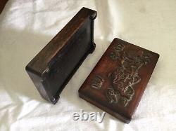 Chinese Wooden Jewelry Box or Case