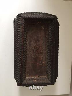 Cigar Box Wooden Popular Art Tramp Art 19th Century