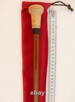 Collection walking cane city in split bamboo walking stick
