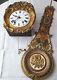 Comtoise Clock Movement And Balance Polychrome Country Decor