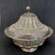 Covered Pot, Tinned Copper, Ethnic Folk Art, 19th To Early 20th Century, Middle East
