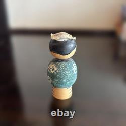 Creative handmade Kokeshi doll by Obara Shosuke, Showa folk art object <br/>