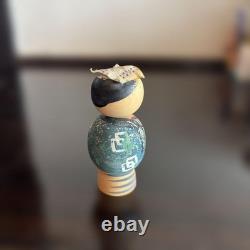 Creative handmade Kokeshi doll by Obara Shosuke, Showa folk art object	
<br/>
 
	