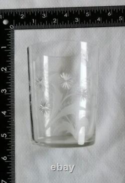 Crystal Wedding Glass 1889