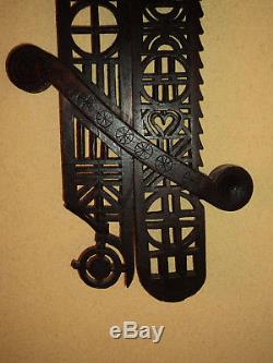 Door Chaleil Rack Auvergne Xixth Folk Art