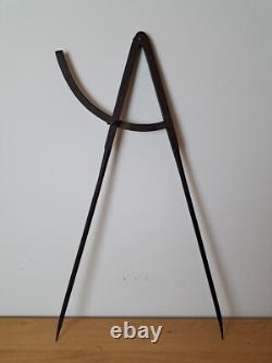 E. Fouquet, Carpenter's Compass, Wrought Iron, 18th/19th Century