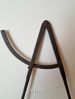 E. Fouquet, Carpenter's Compass, Wrought Iron, 18th/19th Century