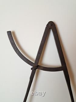 E. Fouquet, Carpenter's Compass, Wrought Iron, 18th/19th Century