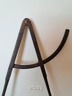 E. Fouquet, Carpenter's Compass, Wrought Iron, 18th/19th Century