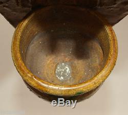 Exceptional Large Clam Glazed Earthenware 18th Religion