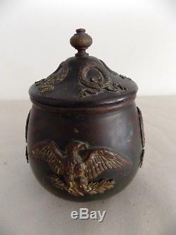 Exceptional & Rare Copper And Bronze Tobacco Box Napoléon Aiglon