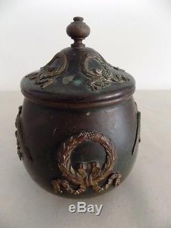 Exceptional & Rare Copper And Bronze Tobacco Box Napoleon III Aiglon