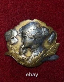 Exclusive Broche Ancient Splendid Piece Unique Dedicated And Signed O. Yencesse