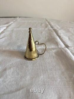 Extinguisher Antique Rare Candle with Brass Side Handle