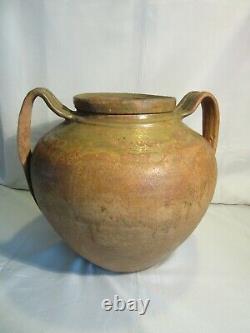 Extremely Rare. Castandet. Big Pot. People's Art At The End Of The 19th Century